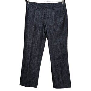 J. Crew Woman's Heather Gray Harlow 2 Snap‎ Zipper Slacks Rn# 77388 Size 8